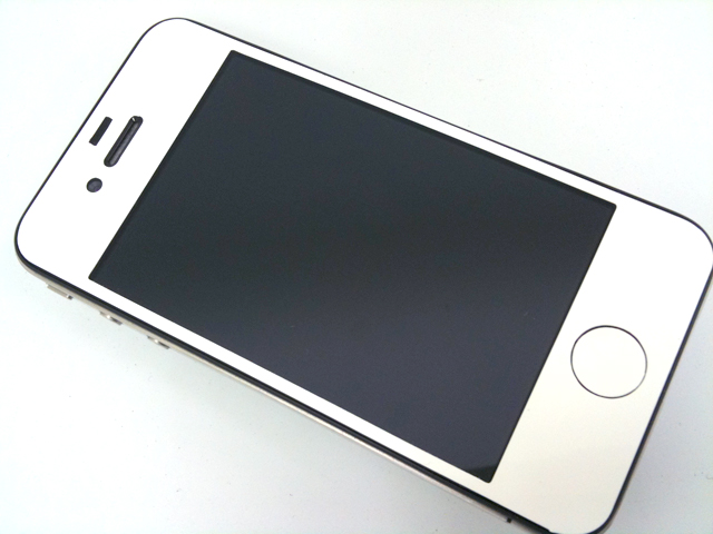 iPhone4用光沢ホワイト iPhone4用光沢ホワイト
