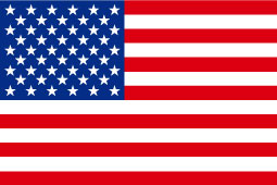 アメリカ国旗(90mm x 60mm)x10枚セット